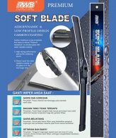 Wiper Mobil Frameless Premium Soft Blade RWB (Satuan) - Image 3
