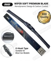 Wiper Mobil Frameless Premium Soft Blade RWB (Satuan) - Image 2