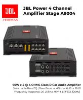 Power Amplifier 4 Channel JBL Stage A9004 (90W x 4) - Image 2