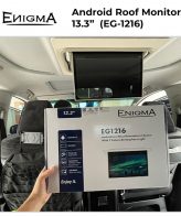 Monitor Roof Plafon Android MirrorLink 4K HD 13.3" inch ENIGMA EG-1216 - Image 2