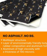 Peredam Mobil Premium VIBROFILTR Aluminium Butyl 2.3mm (+Pasang) - Image 3