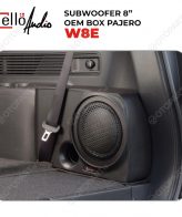 Subwoofer Box 8" inch Cello W8E/W8SL PNP OEM PAJERO SPORT 2016-2020 - Image 6