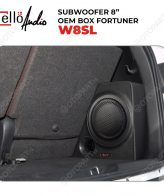 Subwoofer Box 8" inch Cello W8E/W8SL PNP OEM FORTUNER 2016-2021 - Image 2