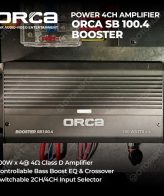 Power Amplifier 4CH ORCA Booster SB 100.4 (100W x 4) - Image 3
