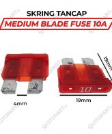 Sekring Skring Tancap Fuse Blade Mobil Motor 10A 15A 20A 25A 30A - Image 10