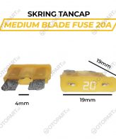 Sekring Skring Tancap Fuse Blade Mobil Motor 10A 15A 20A 25A 30A - Image 9