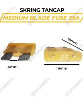 Sekring Skring Tancap Fuse Blade Mobil Motor 10A 15A 20A 25A 30A - Image 5